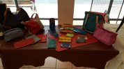 Travail du cuir atelier OMCL Pleumeur Bodou 1
