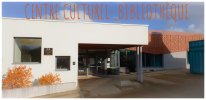 Centre culturel -Bibliothèque- entrée principale
